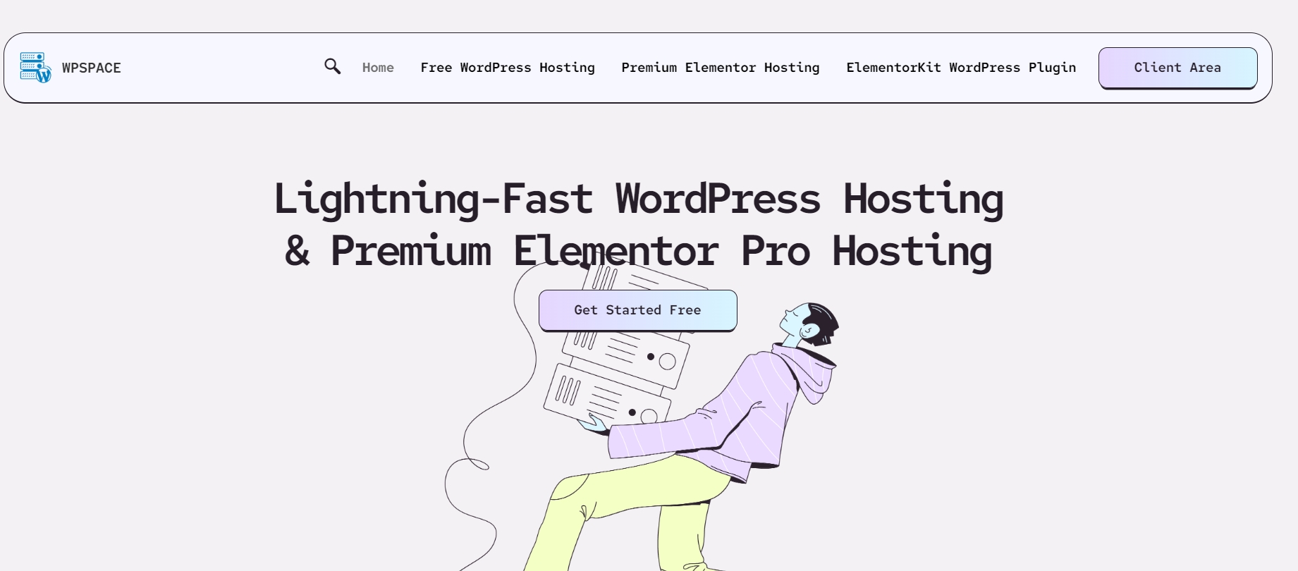 阿聯酋WPSpace免費1GB固態硬盤無限流量WordPress託管服務